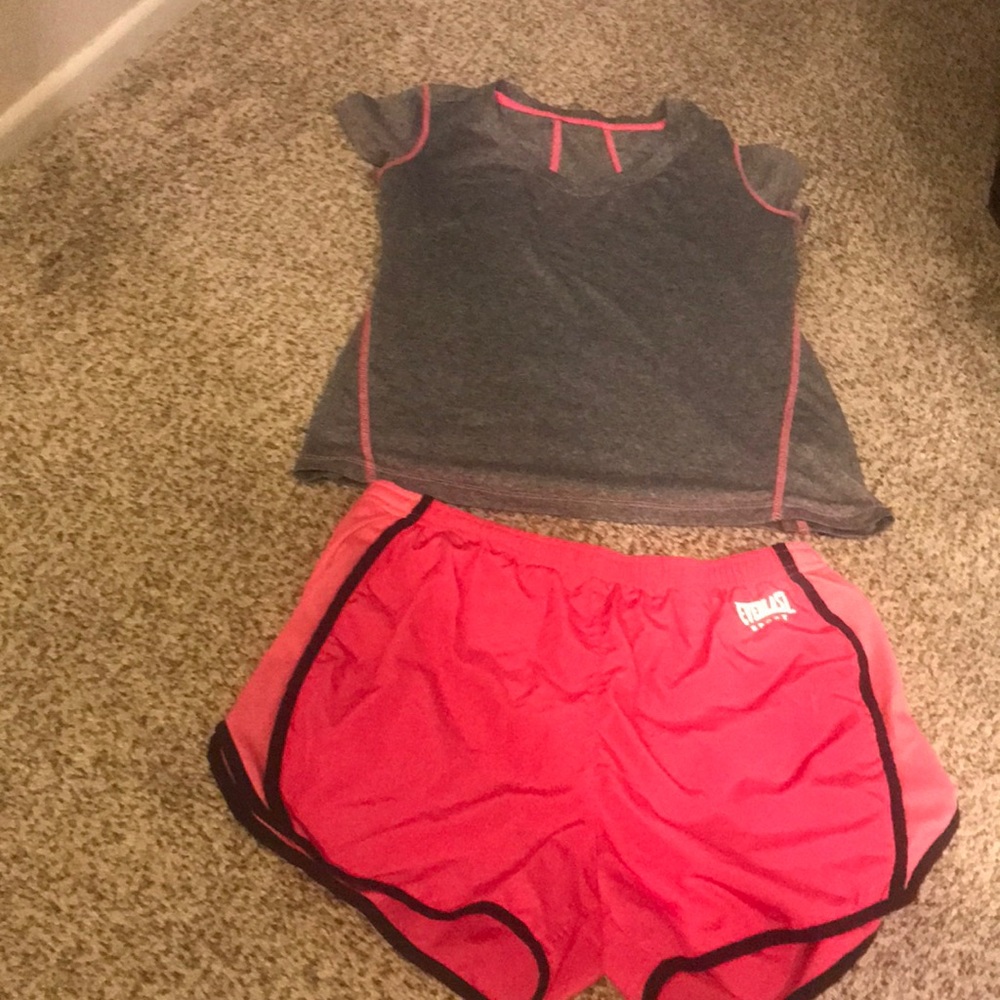 Work out outfit/ or can be swimsuit.